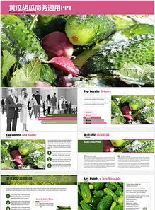 綠色果蔬營銷推廣PPT 專業模板助力農副產品高效銷售